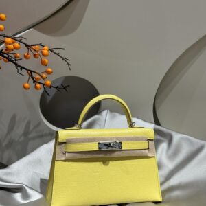 Hermès Mini Kelly 20 in Limoncello