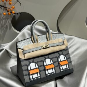 Hermès 20 Birkin Sellier Faubourg House "Rainy Days"