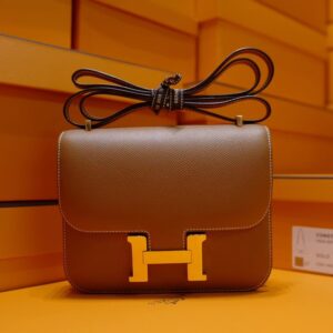 Hermès Constance 18 Gold Epsom Leather