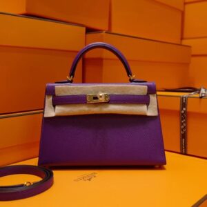 Hermès Mini Kelly 20 in Anemone