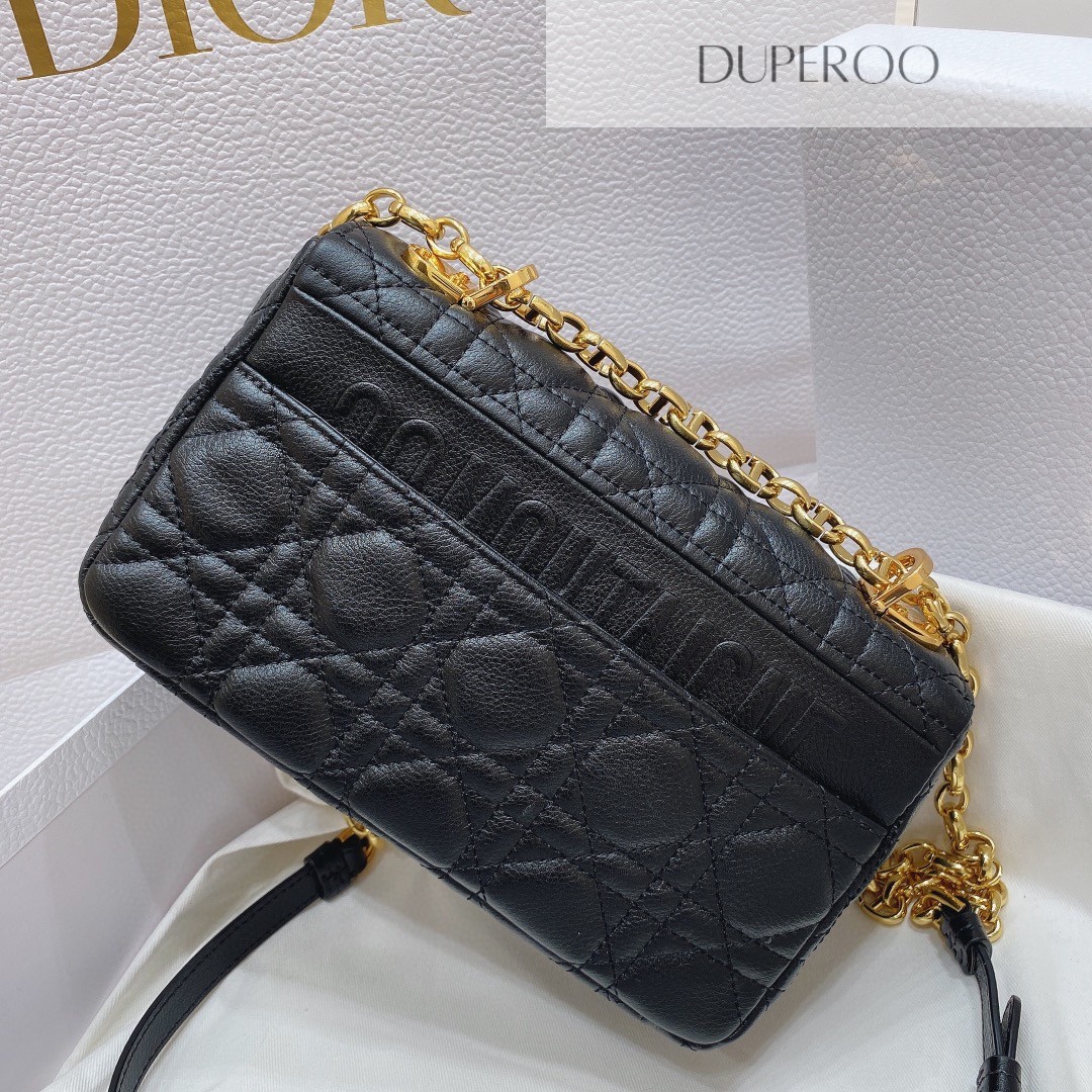 Dior Medium Black Caro Bag
