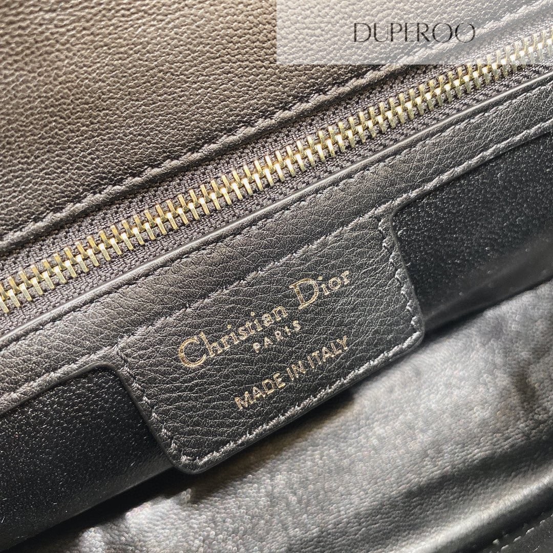 Dior Medium Black Caro Bag