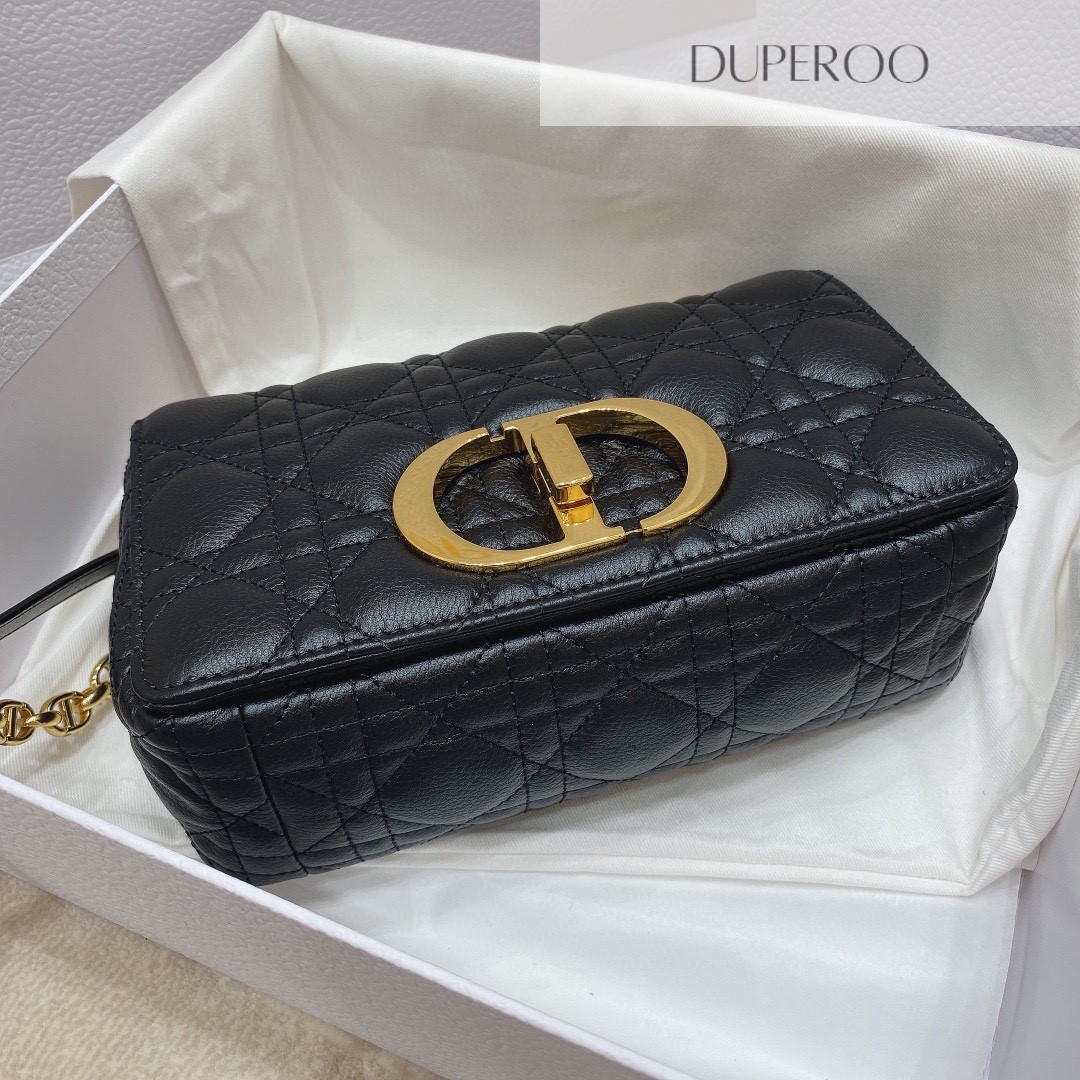 Dior Medium Black Caro Bag