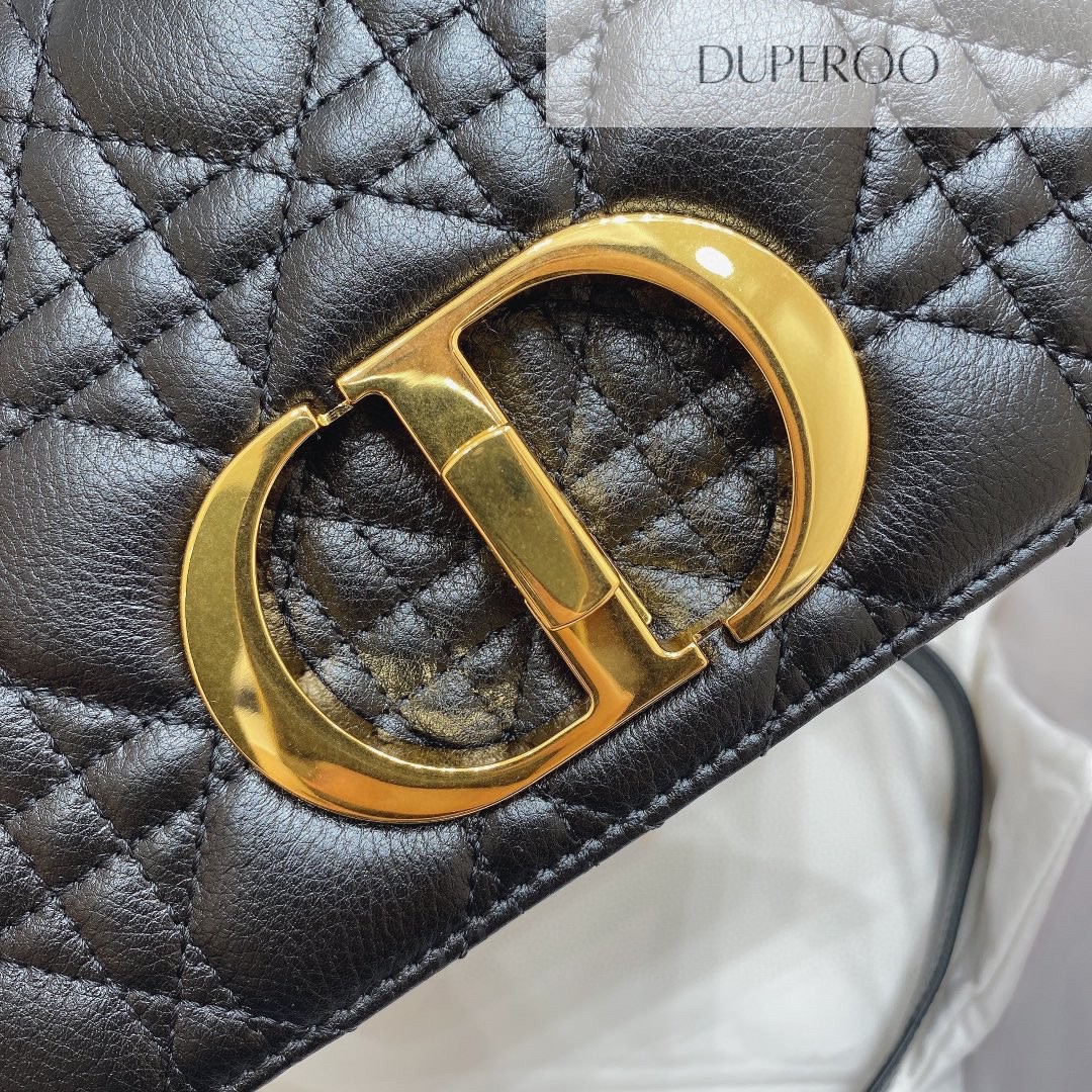 Dior Medium Black Caro Bag