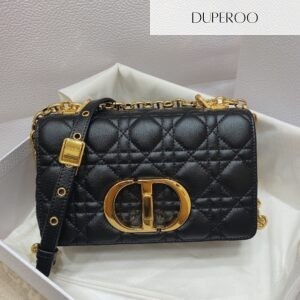 Dior Medium Black Caro Bag