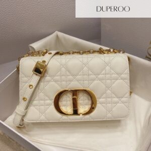 Dior Medium White Caro Bag