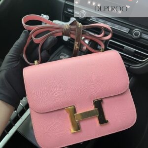 Hermès Constance 18 Bubble Gum Pink in Epsom Leather