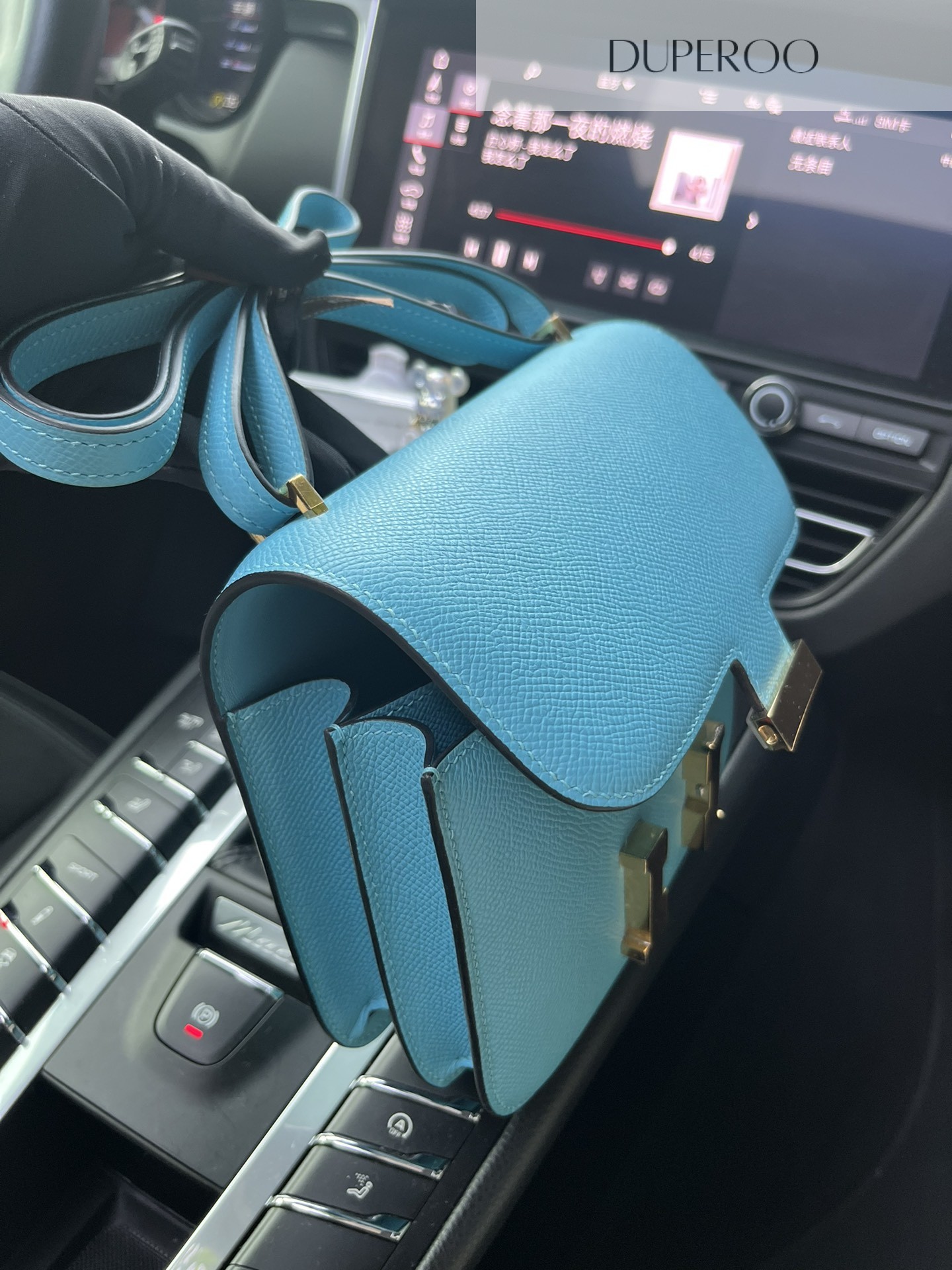 Hermès Constance 18 Vert Verone in Epsom Leather