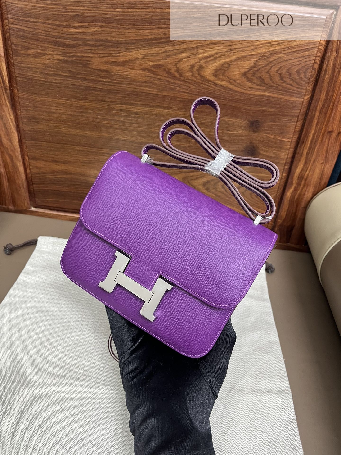Hermès Constance 18 Anemone in Swift Leather