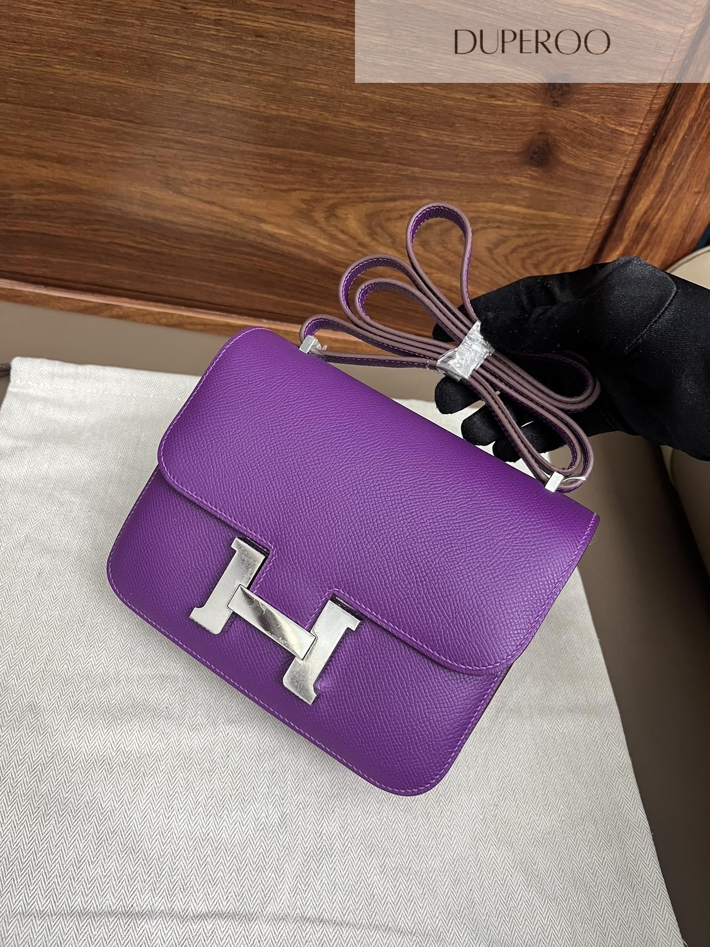 Hermès Constance 18 Anemone in Swift Leather