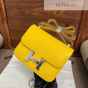 Hermès Constance 18 Jaune De Naples in Epsom Leather