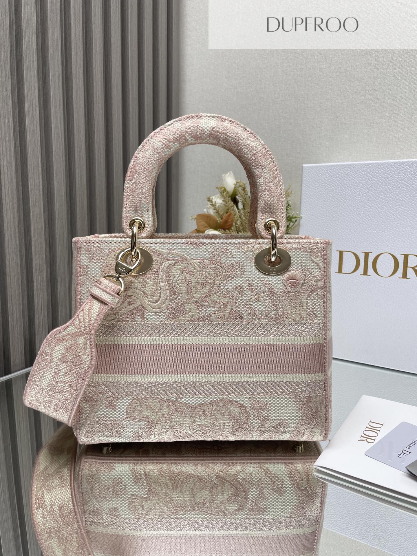 Dior Pink and White Lady D-Lite