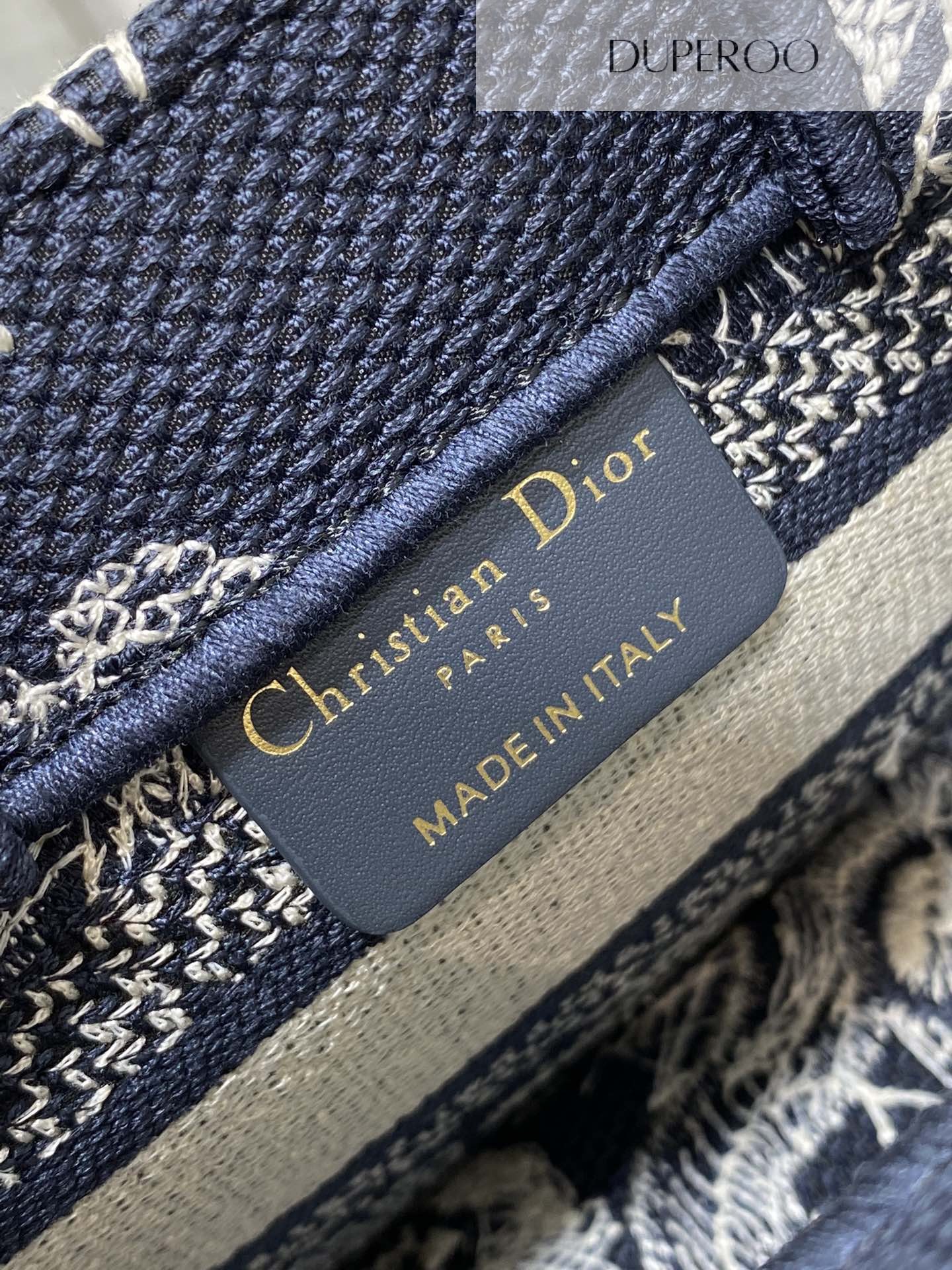 Dior Book Tote Toile de Jouy Motif
