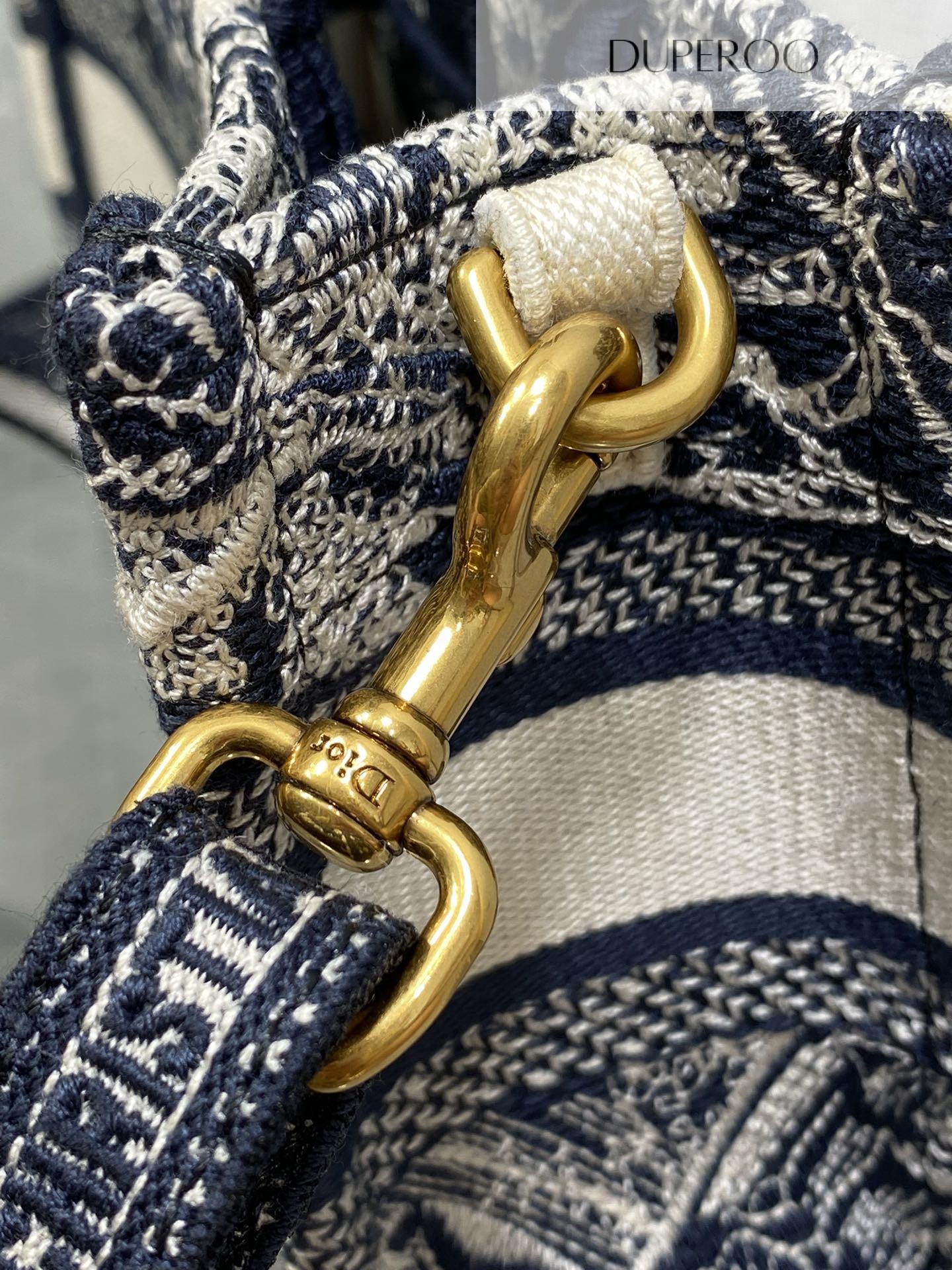 Dior Book Tote Toile de Jouy Motif