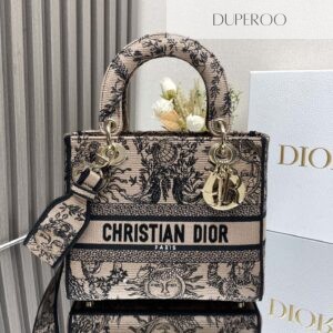 Dior Beige and Black Lady D-Lite