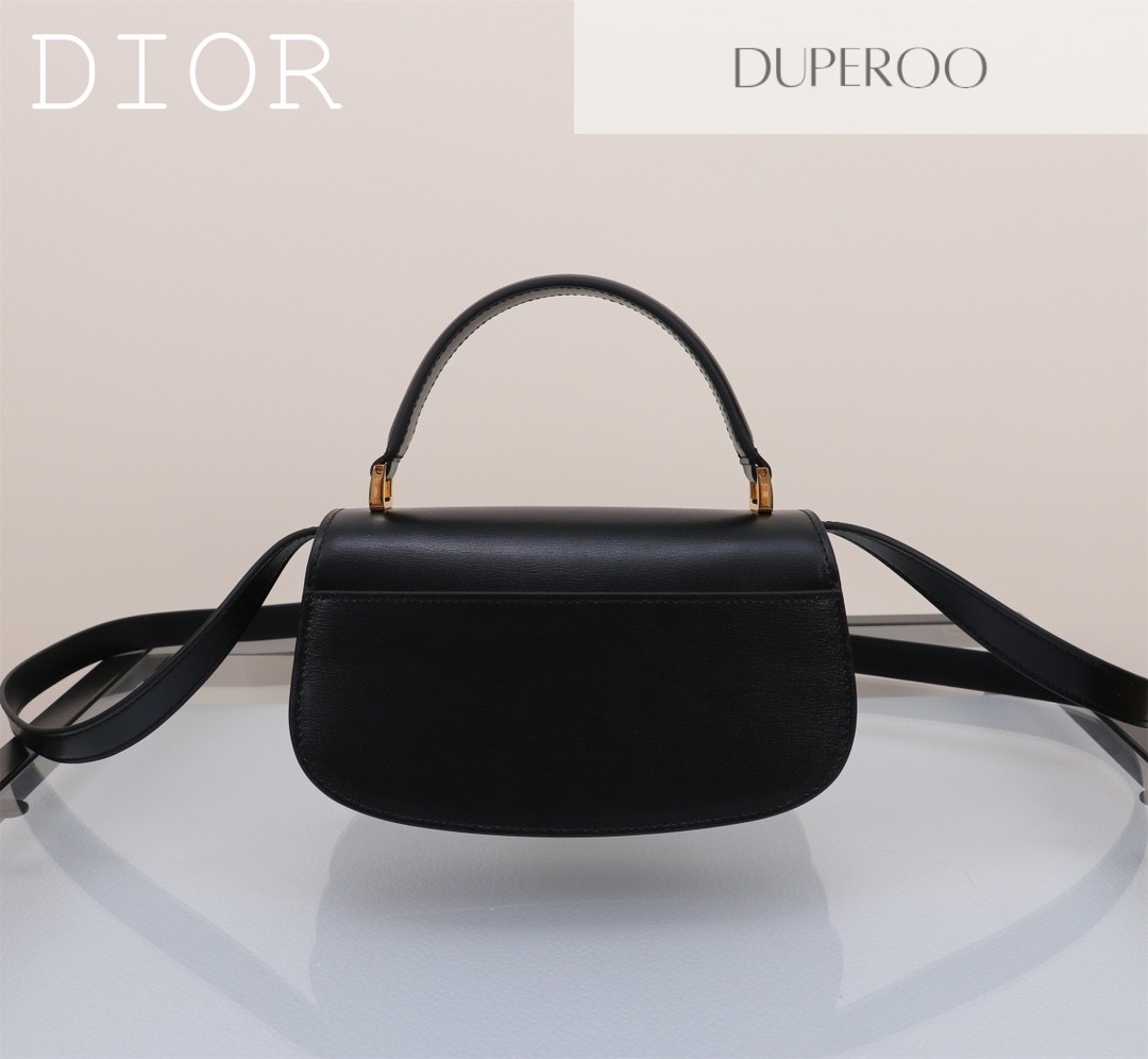 Dior 30 Black Montaigne Avenue Bag