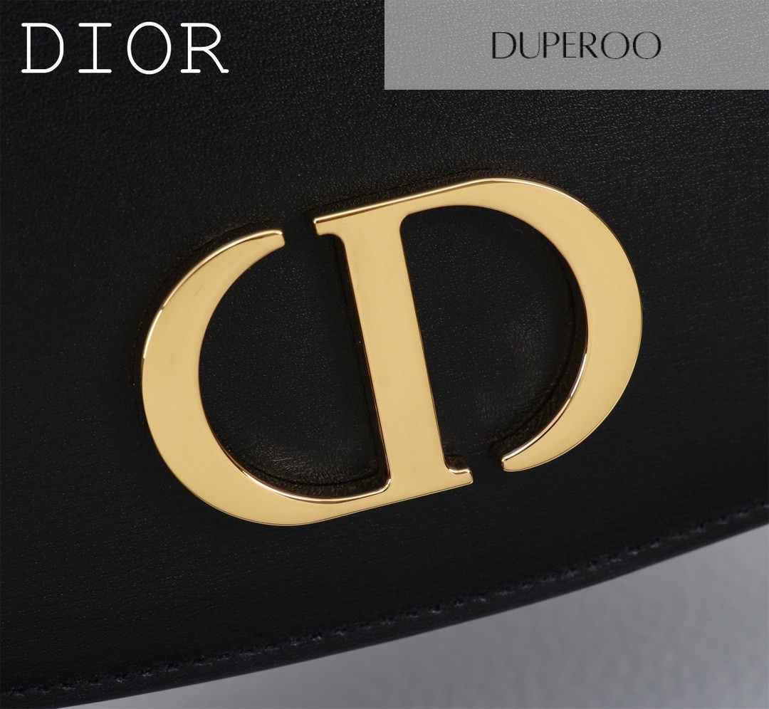 Dior 30 Black Montaigne Avenue Bag