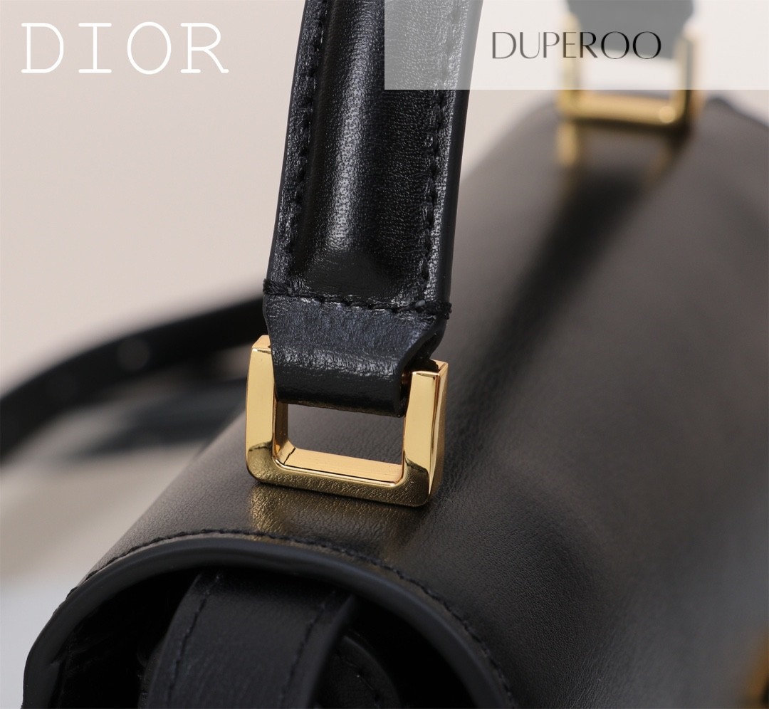 Dior 30 Black Montaigne Avenue Bag