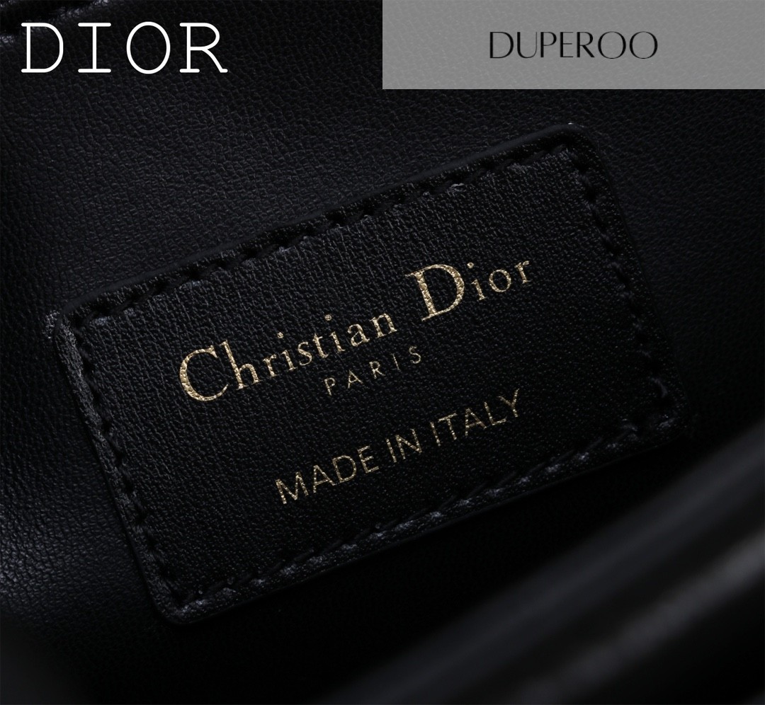 Dior 30 Black Montaigne Avenue Bag