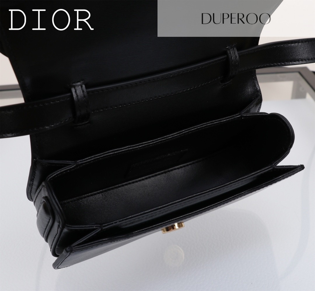 Dior 30 Black Montaigne Avenue Bag