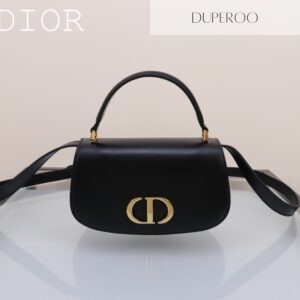 Dior 30 Black Montaigne Avenue Bag