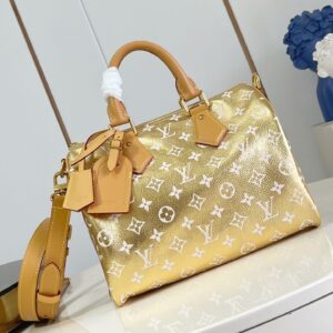 Louis Vuitton Gold Speedy P9 30 Handbag